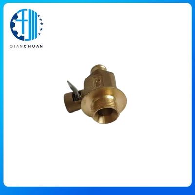 6738-21-5610 Oil Pan Drain Valve Plug  For PC200-7 Excavator Engine Spare Parts