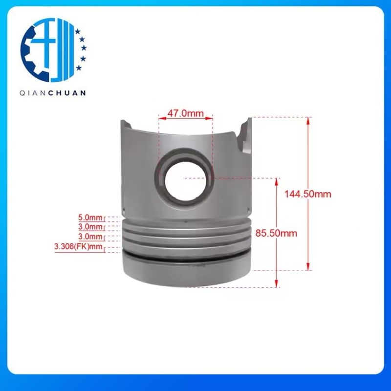 Piston  13216-2411  For Hino M10C Engine Spare Parts