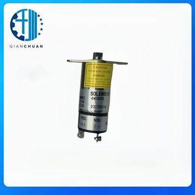 4N-3890 4N3890 Fuel Shutoff Solenoid Valve For  3304 3306 3406B 3408