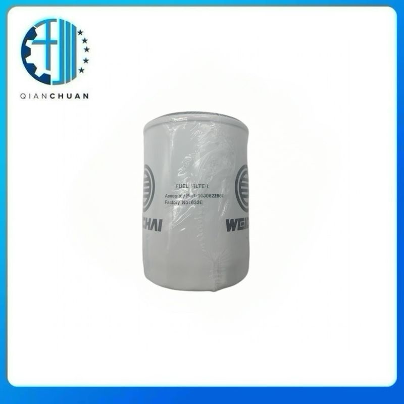  Oil Filter 1000622860 for Weichai WD615  Excavator Engine Spare Parts