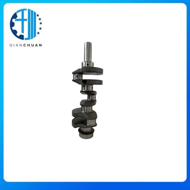Crankshaft 119E10-21700  for Yanmar 3TNV80 3TNV80F-NXDGZ 3TNV80F-NXDKTF Excavator Engine Spare Parts
