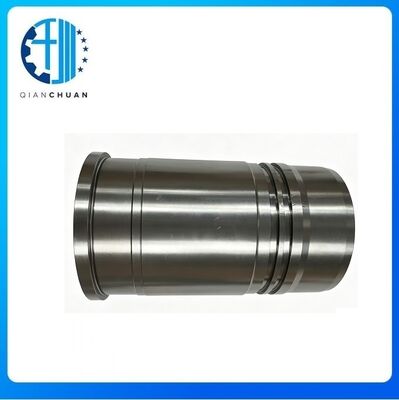 ซับสูบ S00004601+02 พร้อมซีลน้ำสำหรับ Shangchai SC9DK SC10E เครื่องยนต์ XCMG ชิ้นส่วนเครื่องยนต์รถขุด